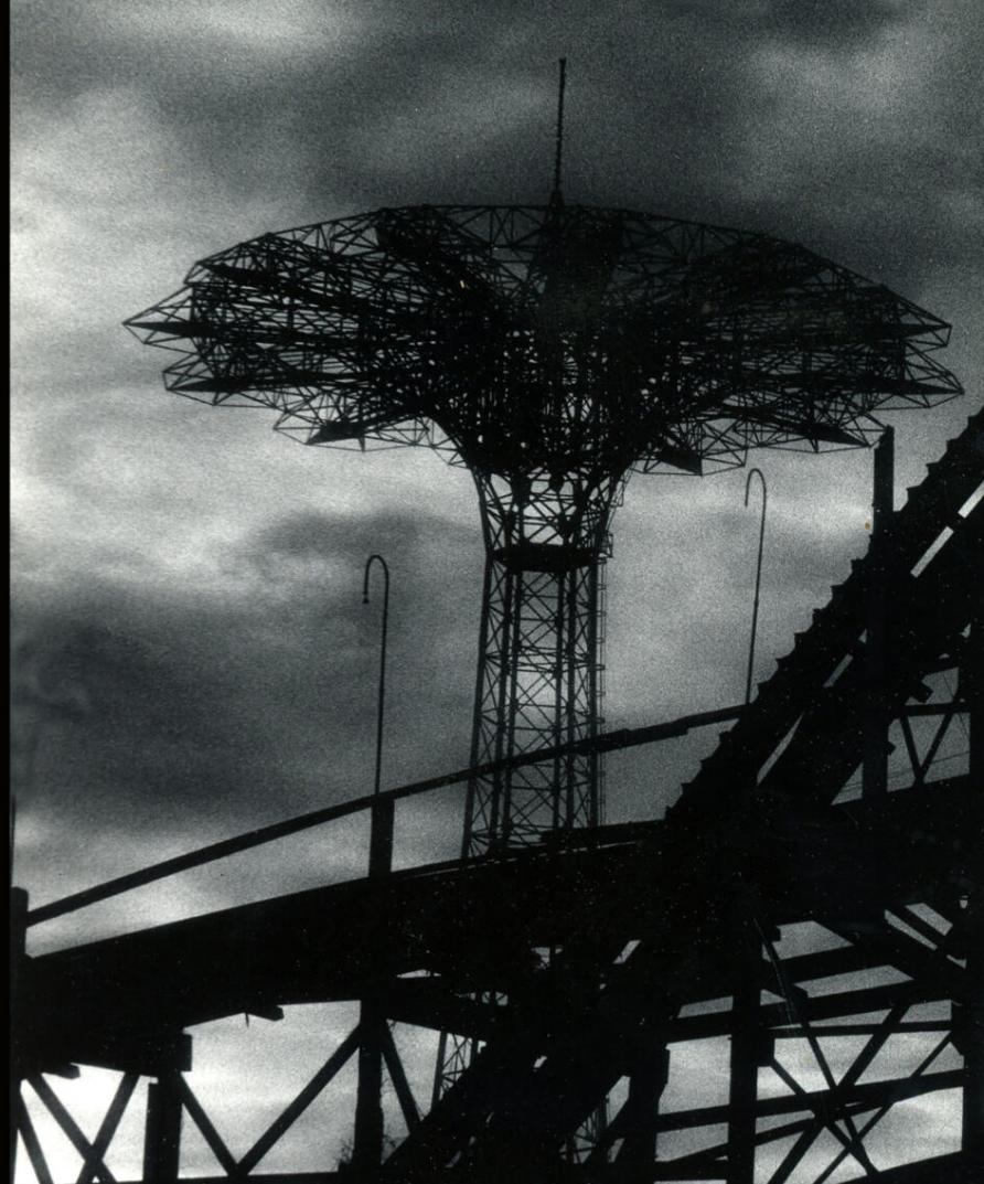 Thunderbolt and Parachute jump, Coney Island Brooklyn